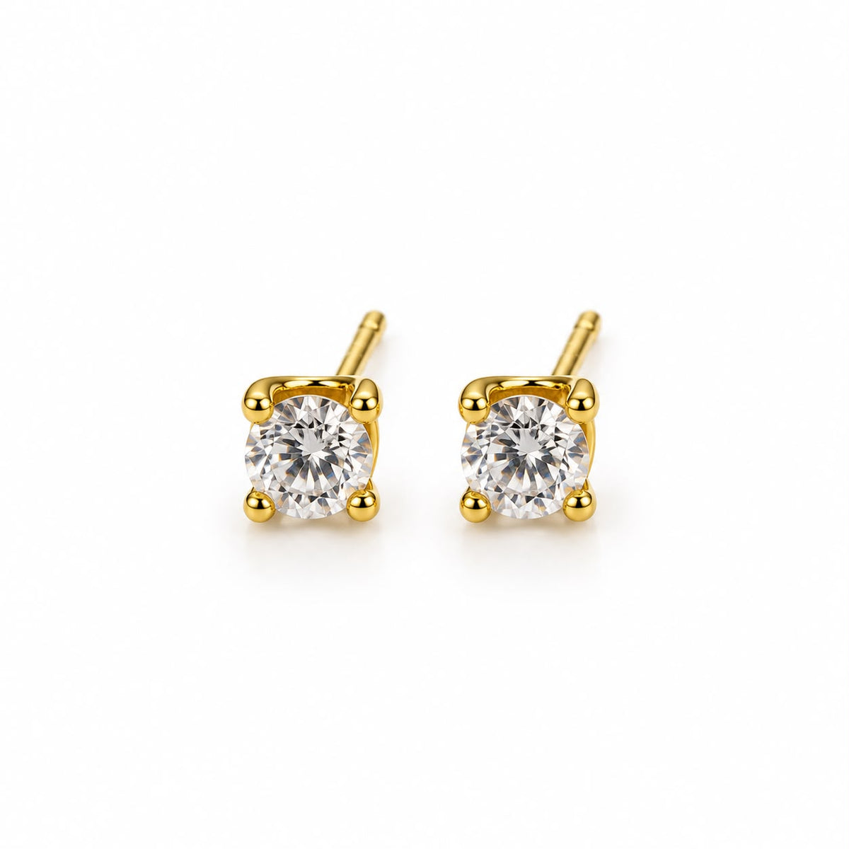 Aretes de brillito chicos