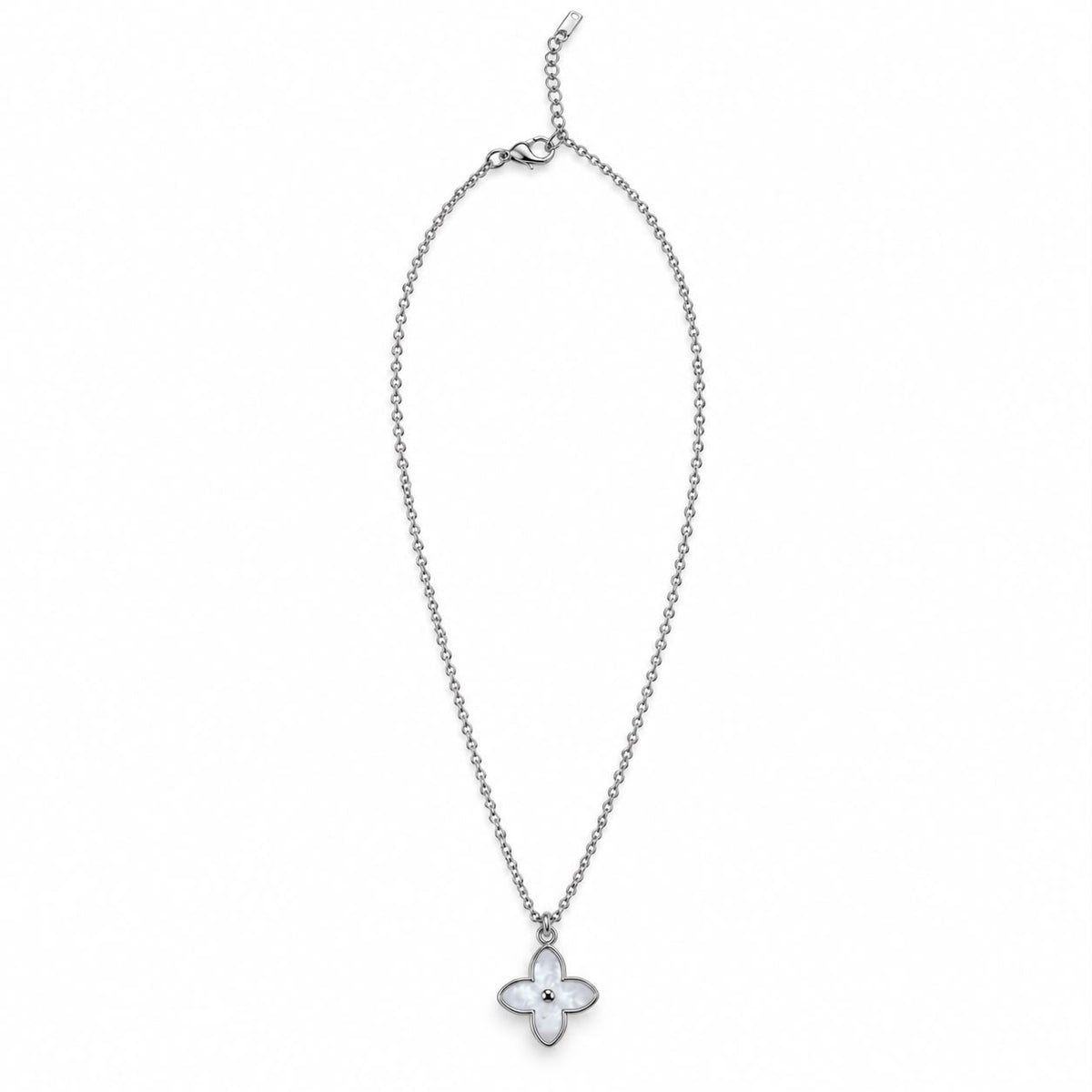 Collar tipo LV plata