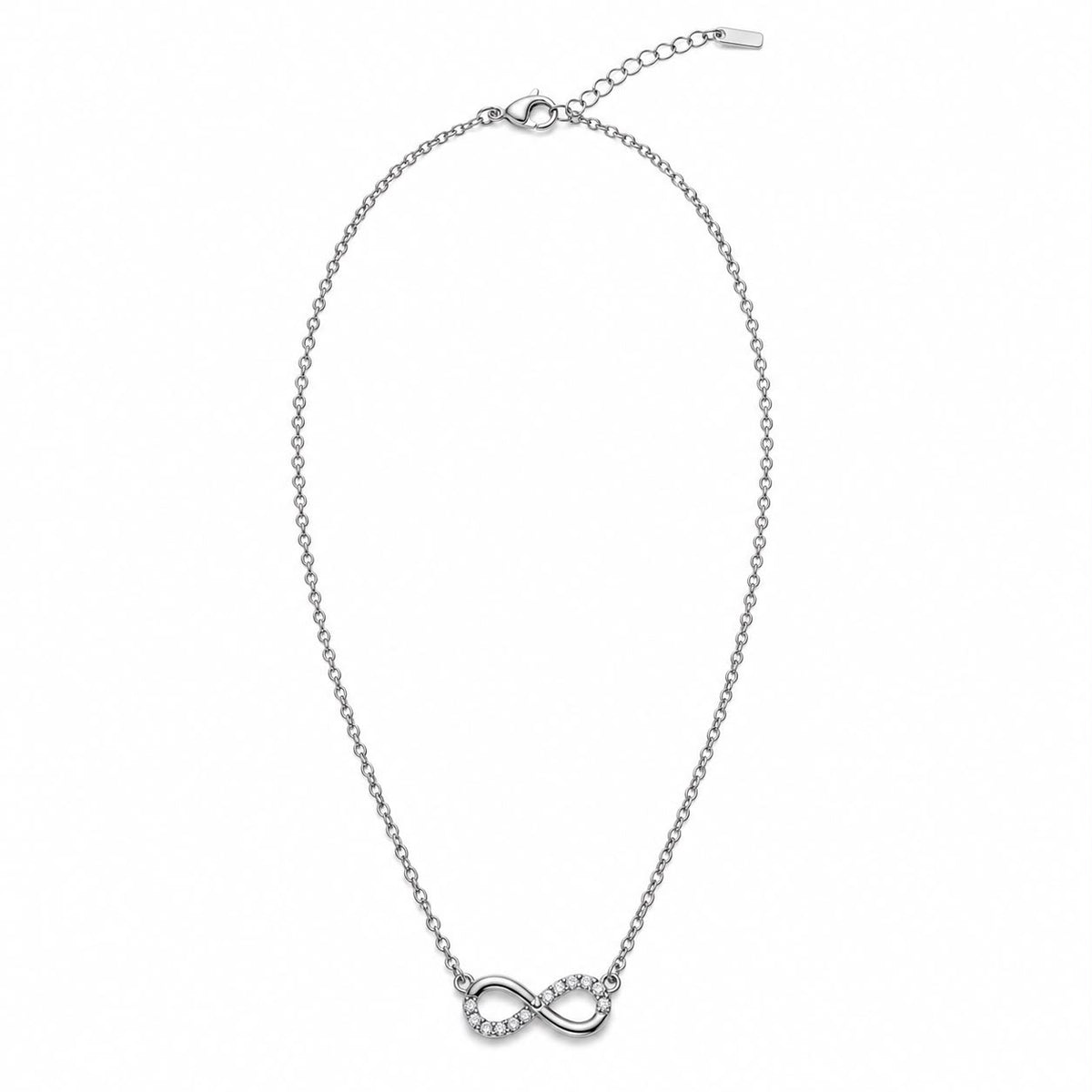 Collar infinito plata