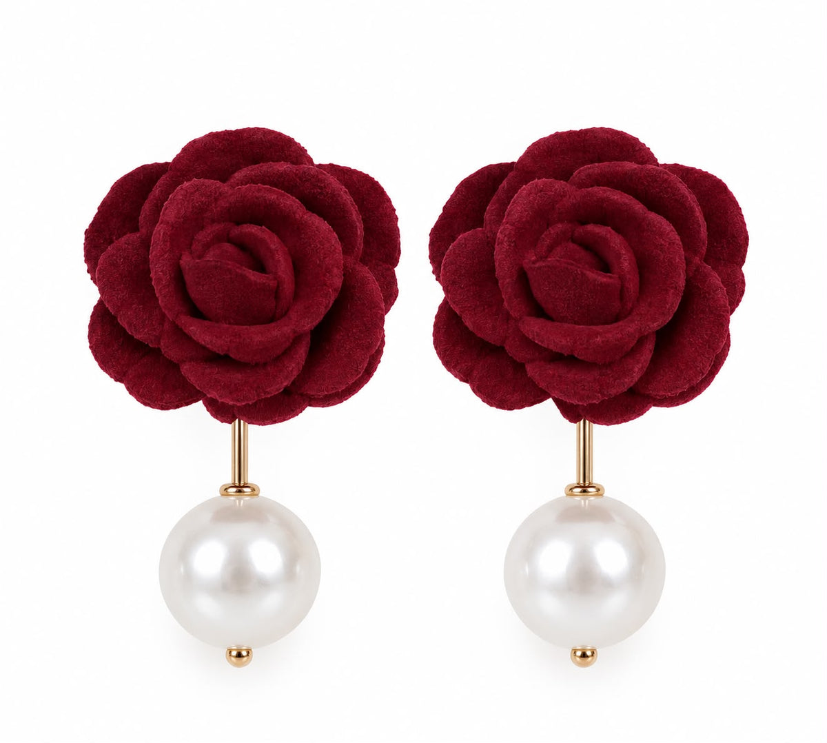 Aretes de flor panita