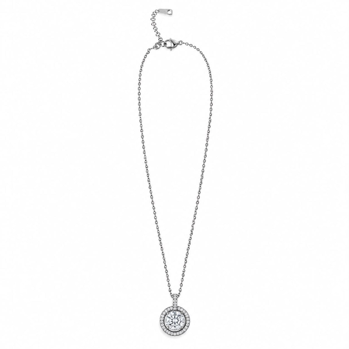 Collar de dije plata