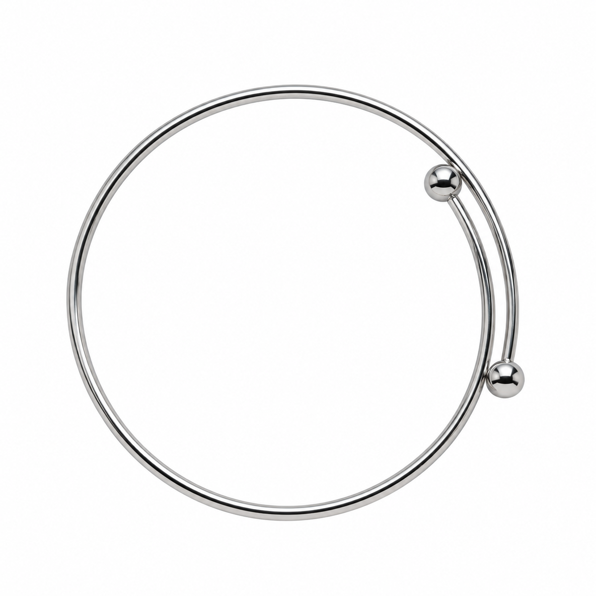 Pulsera ajustable plata