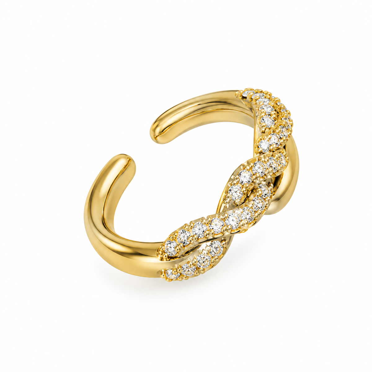 Anillo ajustable brillos