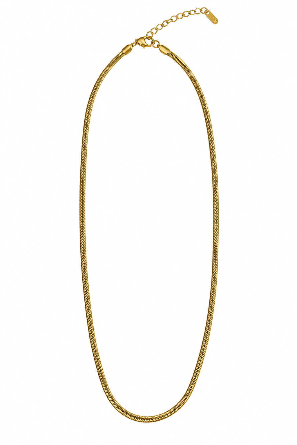 Collar planchado dorado