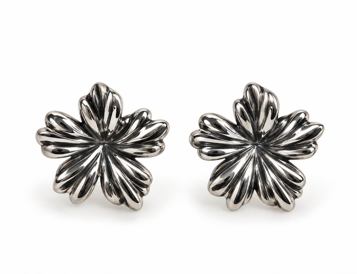 Aretes flor Completa  chicos