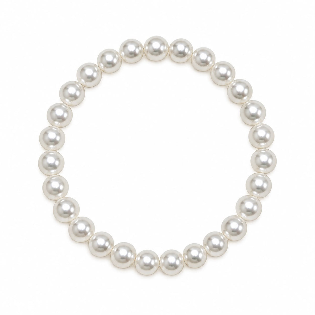 Pulsera perla  estirable bisutería