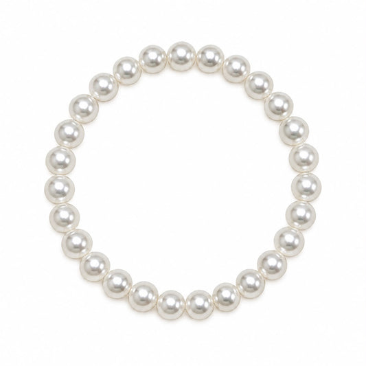 Pulsera perla  estirable bisutería