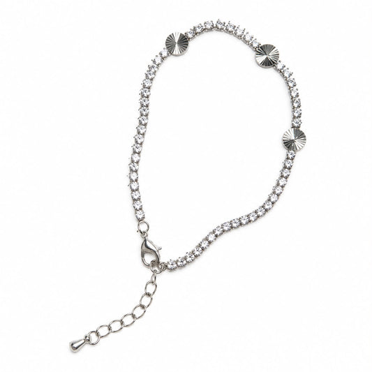Pulsera ajustable brillos