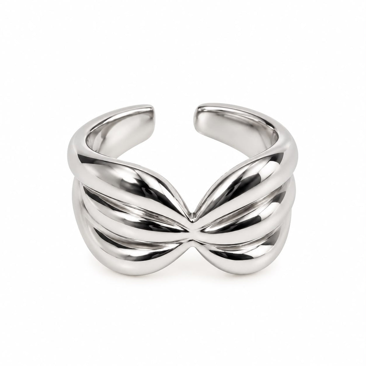 Anillo plata ajustable