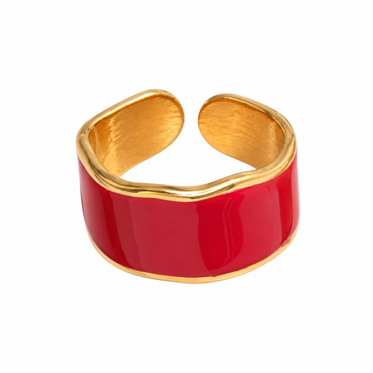 Anillo guinda ajustable