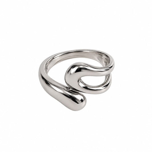 Anillo ajustable plata