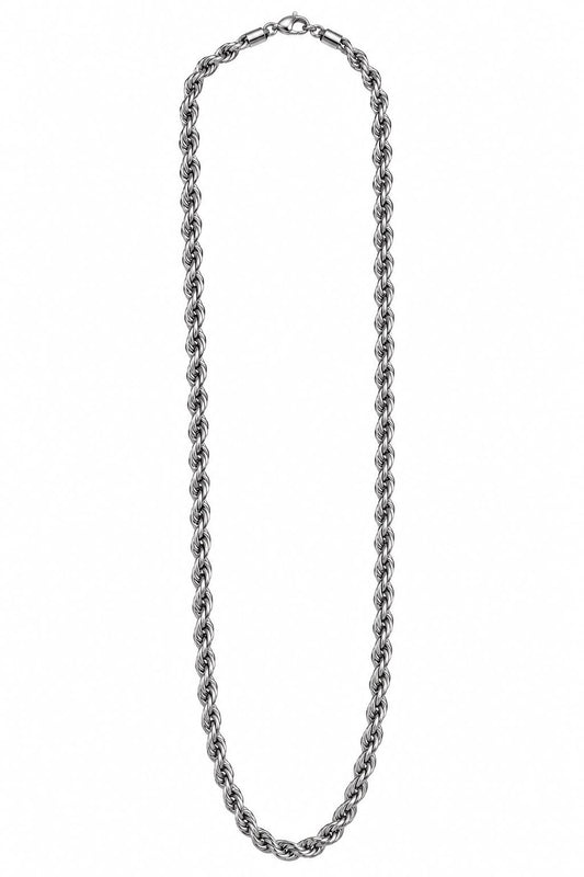 Collar torzal plata