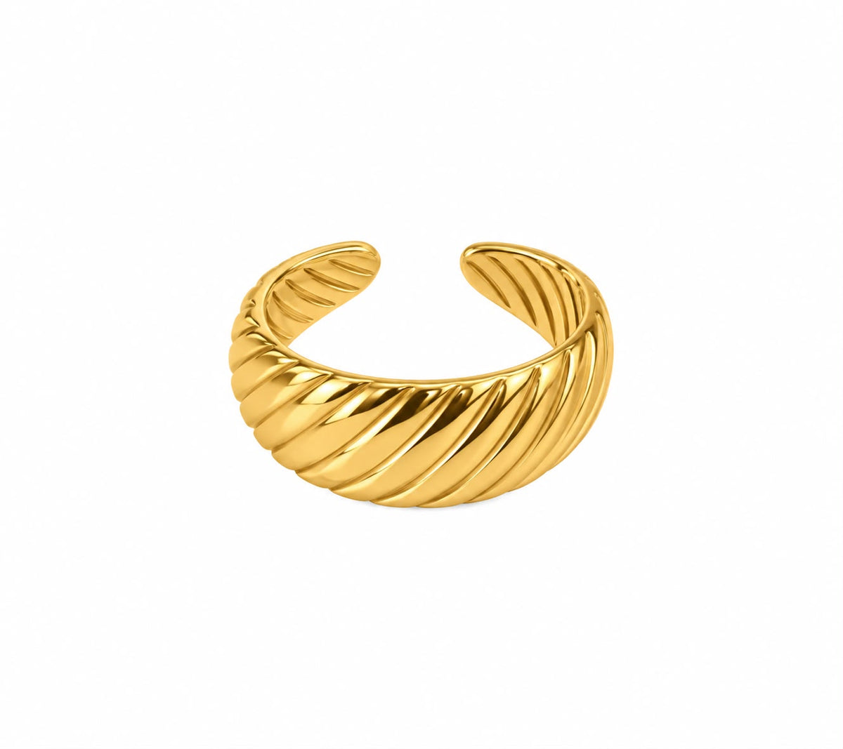 Anillo ajustable dorado