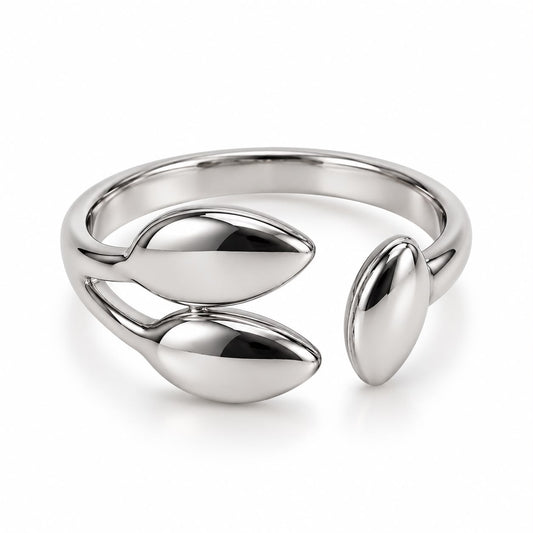 Anillo ajustable plata
