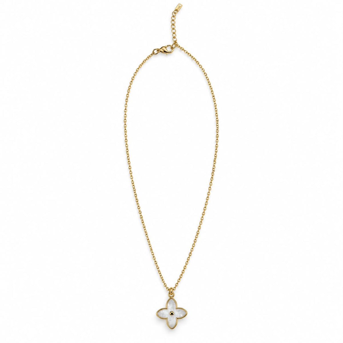 Collar tipo LV dorado