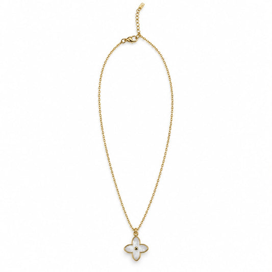 Collar tipo LV dorado