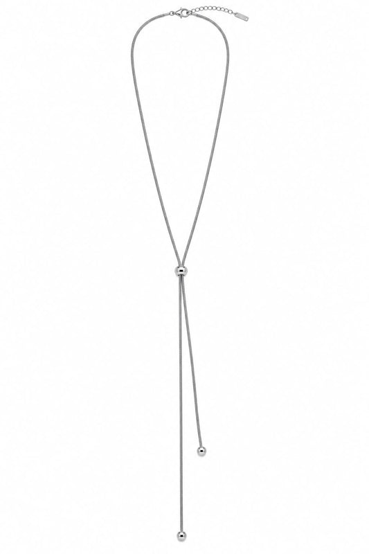 Collar ajustable plata