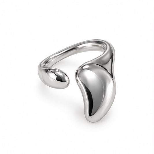 Anillo ajustable plata