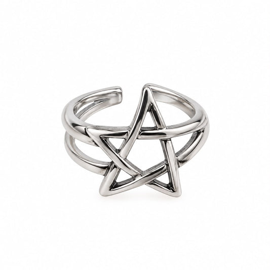 Anillo estrella ajustable