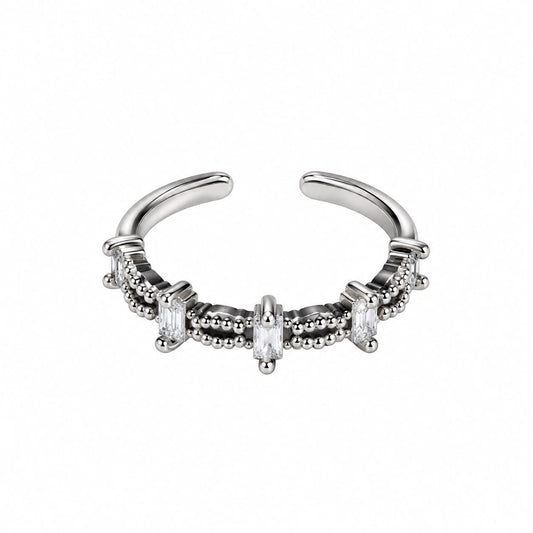 anillo ajustable brillos