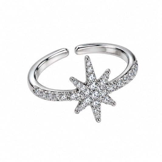 Anillo estrella ajustable