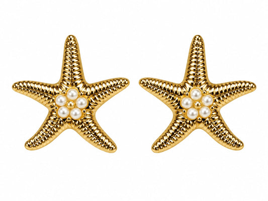 Aretes estrella de mar