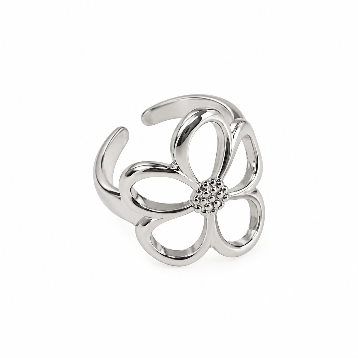 Anillo ajustable le flor mediana