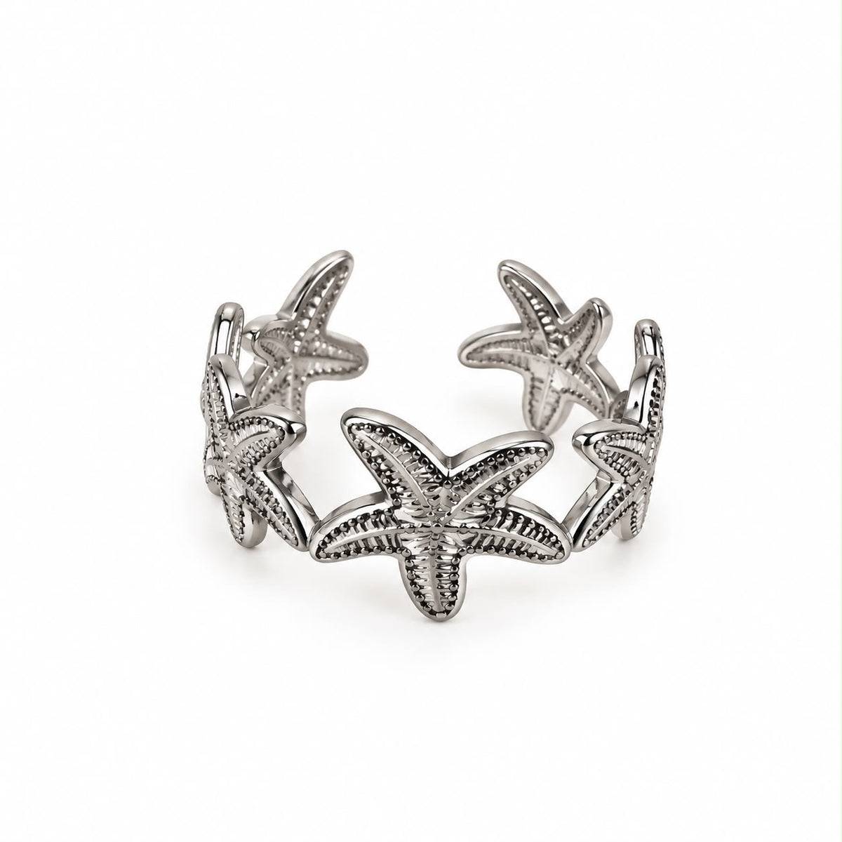Anillo estrellas ajustable
