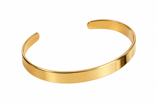 Pulsera ajustable dorada