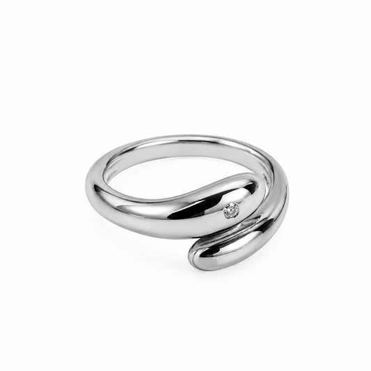 Anillo ajustable gotita