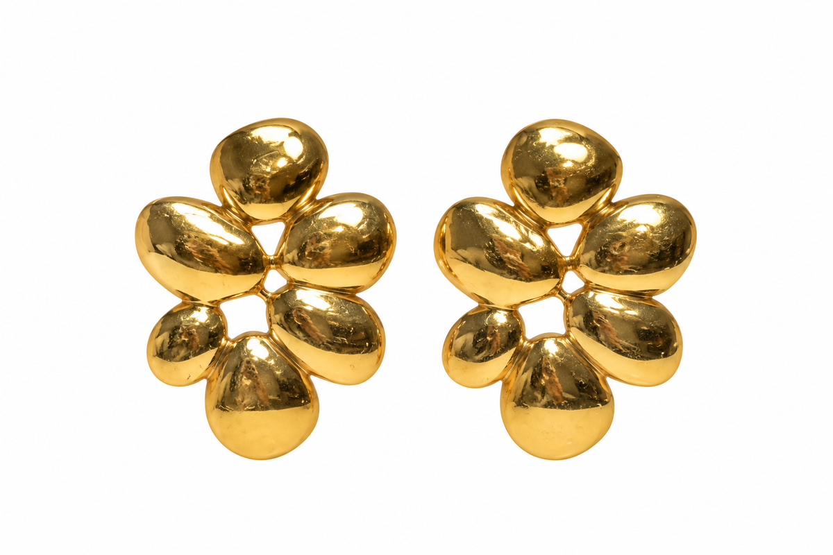 Aretes dorados