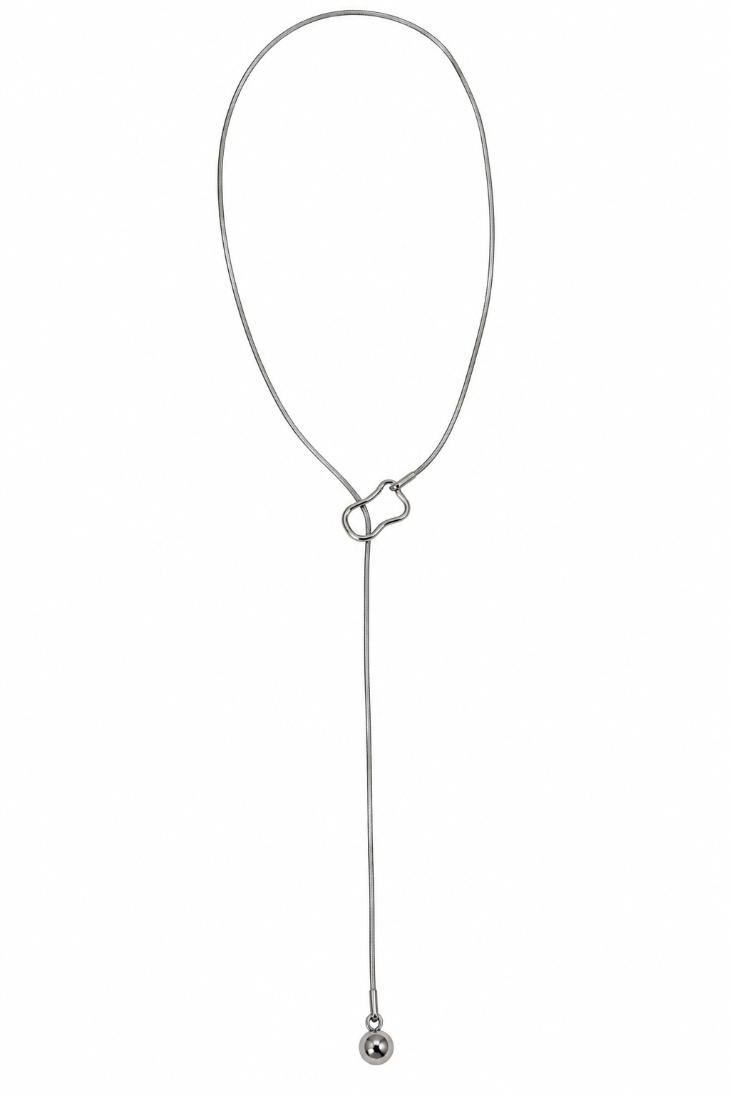 Collar ajustable plata