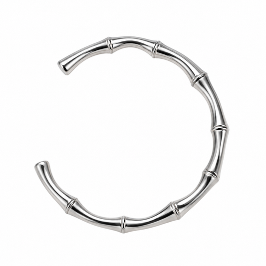 Pulsera huesito ajustable plata